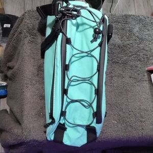 Teal Insulated Rack Bag For Bikes